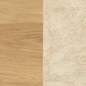 Zidna obloga H 3730 ST10 / F 104 ST2 4100x640x 8mm Natural Hickory/Latina Marble