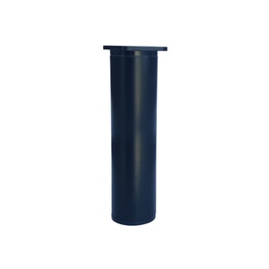 Nogica okrugla DAUER fi40x150mm aluminijumska - Crna Mat