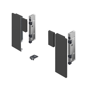 H AvanTech konektor za stakleni front za Inlay stranice antracit (SET)